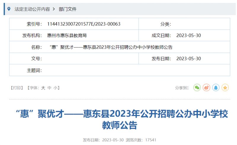 惠来县初中最新招聘信息全面解析