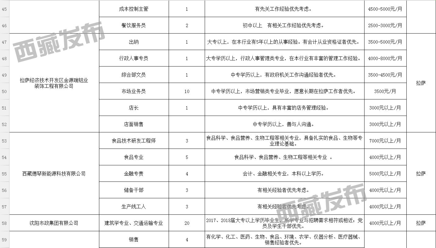 嘎空村最新招聘信息总览